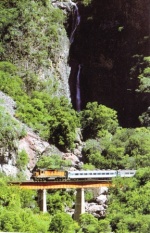 The train from Los Mochis to Creel